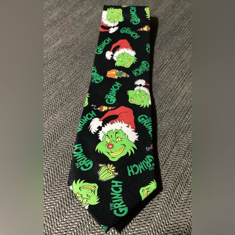 Vintage The Grinch Who Stole Christmas Men’s Tie
